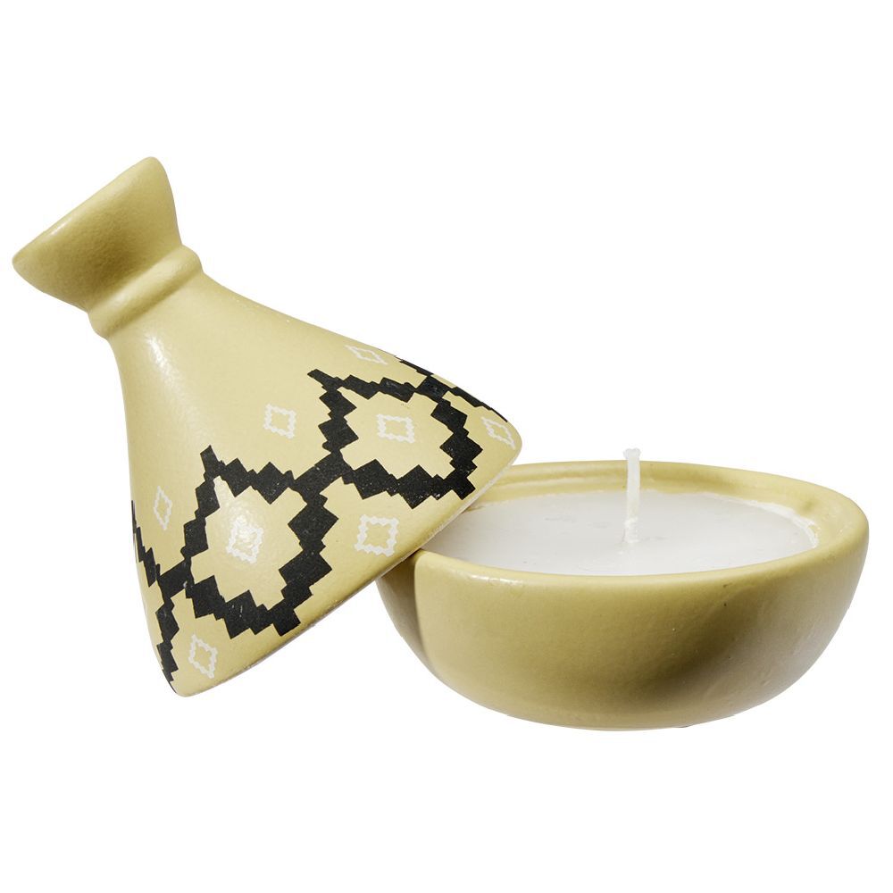 Bougie parfumée dans mini tajine en céramique