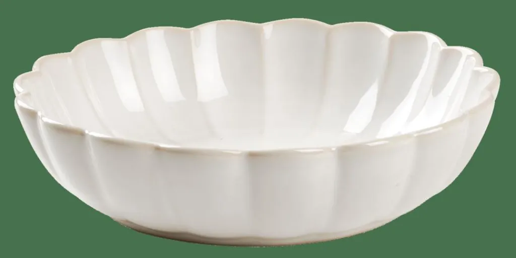 Assiettes^CASA DAHLIA Assiette Creuse Blanc
