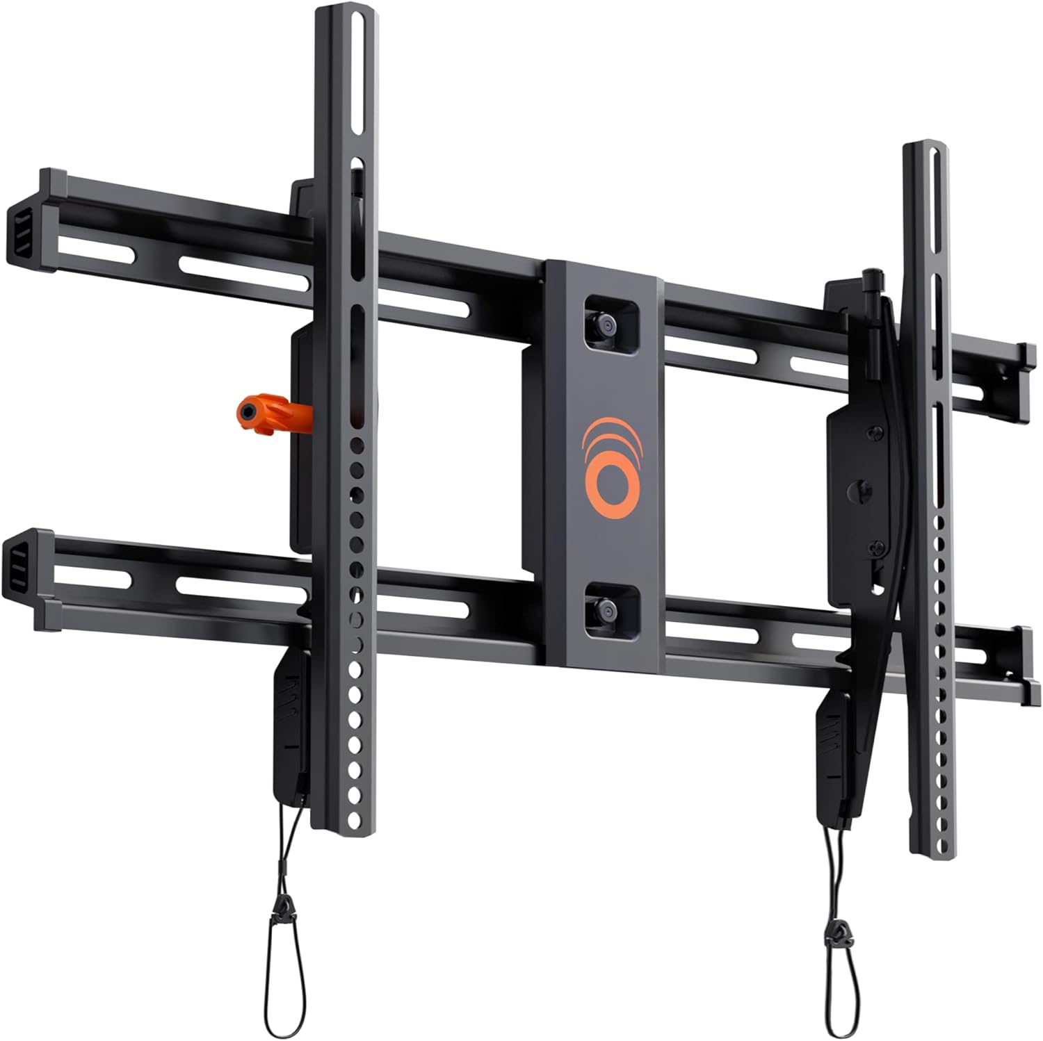 ECHOGEAR Wall Mount TV Bracket for TVs Up to 90 - Low Profile Design Tilts to Eliminate Glare - Includes Drilling Template & Can Be Leveled After Install - UL Listed for Safety