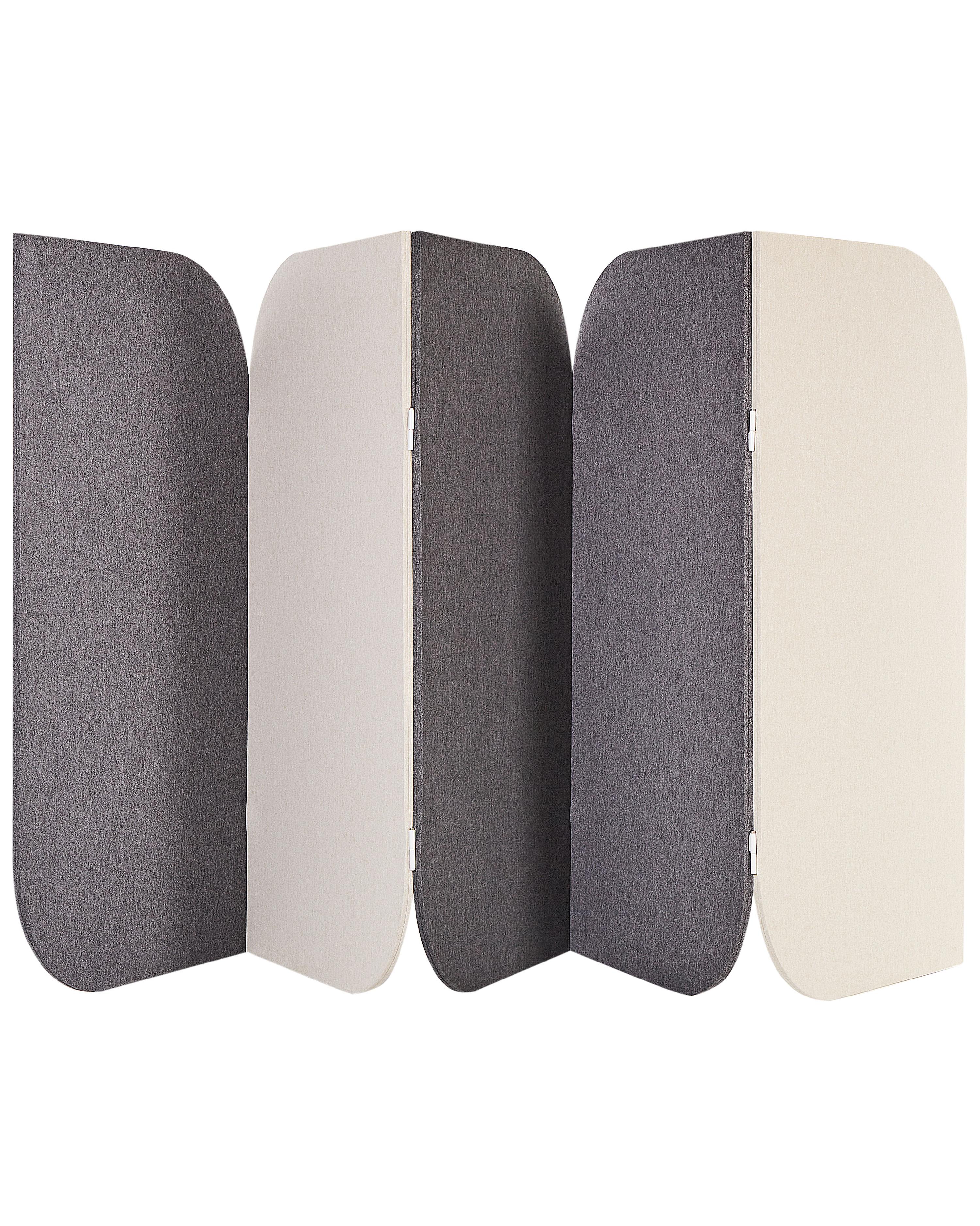 Office Divider SHADY 400 x 160 cm Grey