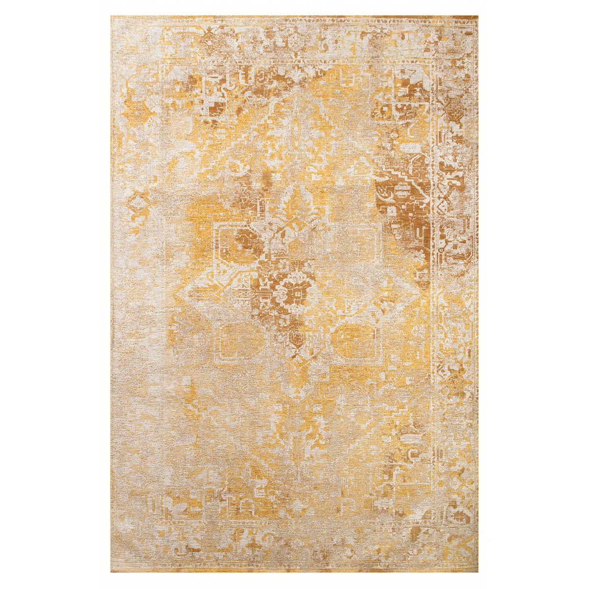 Lola&Moi vloerkleed Golden Wall - goud - 200x280cm