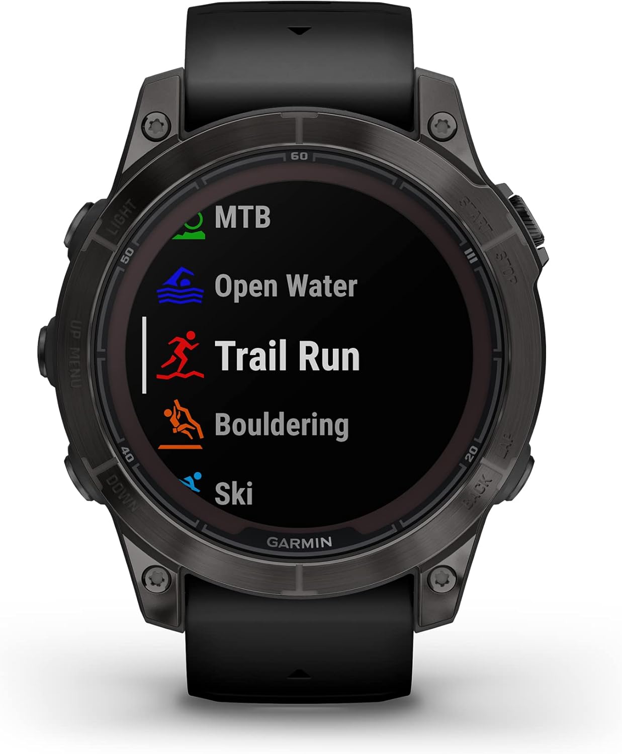 Garmin fēnix 7 Pro Sapphire Solar  Multisport GPS Smartwatch  Built-in Flashlight  Solar Charging Capability  Black  47 mm (Renewed)