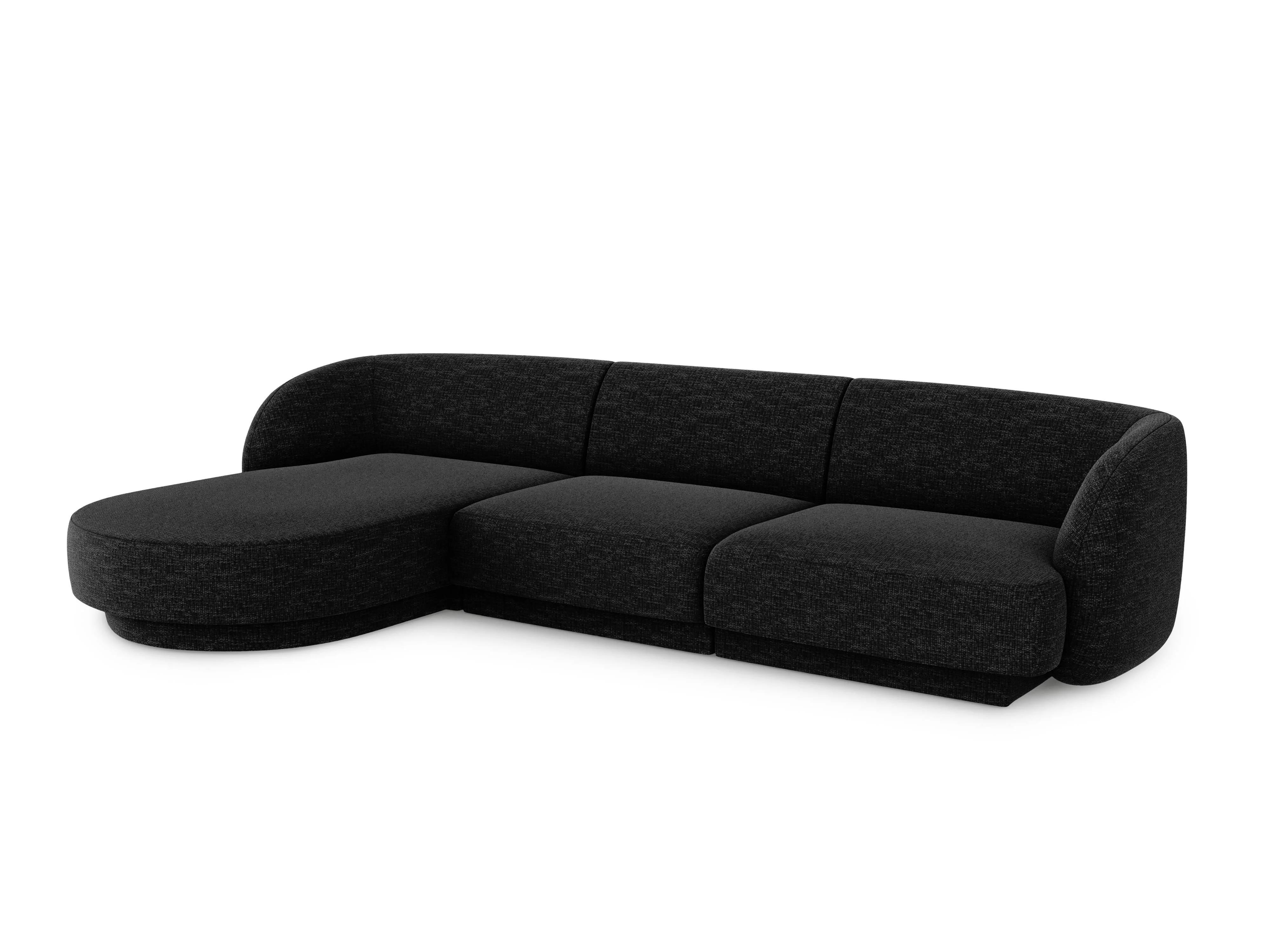 3.5-zitshoekbank Miley links chenille