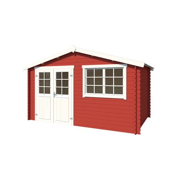 Gartenhaus »Axel«, BxHxT: 451,1 x 245,1 x 250 cm (Außenmaße inkl. Dachüberstand), Holz