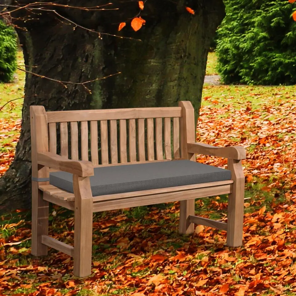 CLP Tuinbank Jackson V2 120 cm - donkergrijs