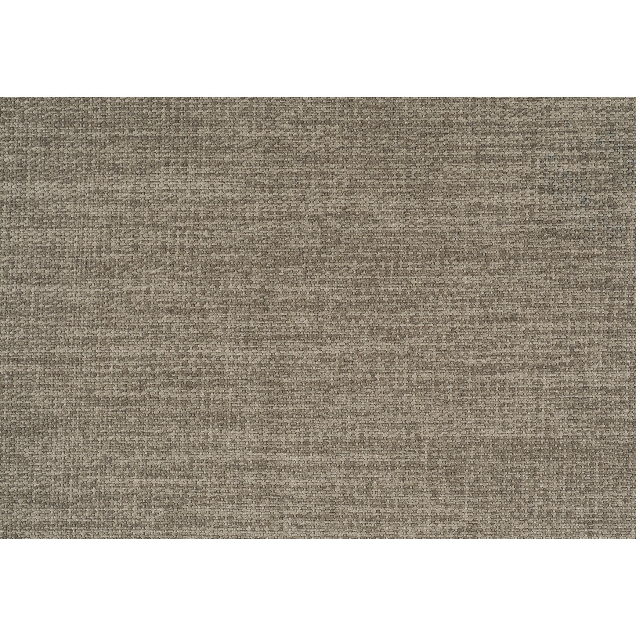 Counter Height Bench 1pc Fabric Upholstered