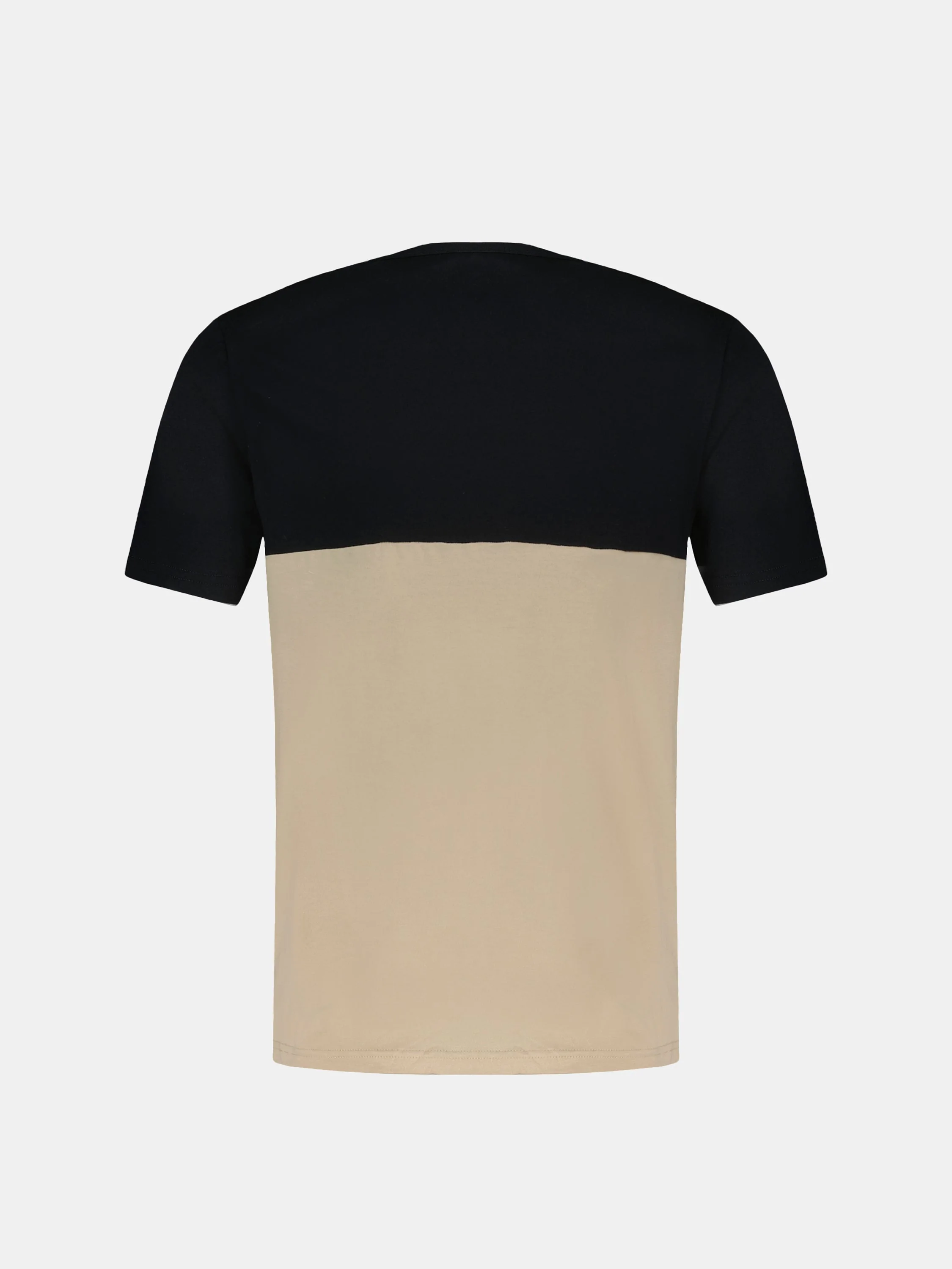 T-shirt en jersey de coton colorblock