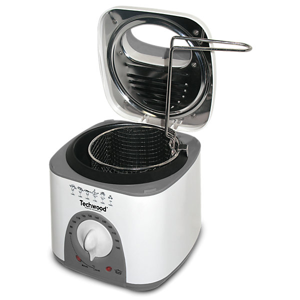 Fondue/Friteuse 1 L - Techwood TFF-81 - Puissance 950W - thermostat réglable de 80 à 190 degrés