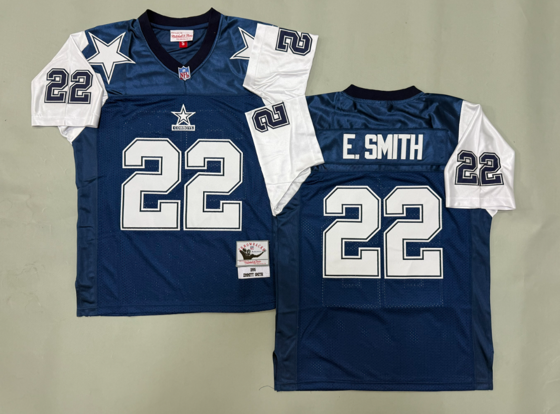Emmitt SmithDallas Cowboys Authentic Throwback Retired Player Jersey