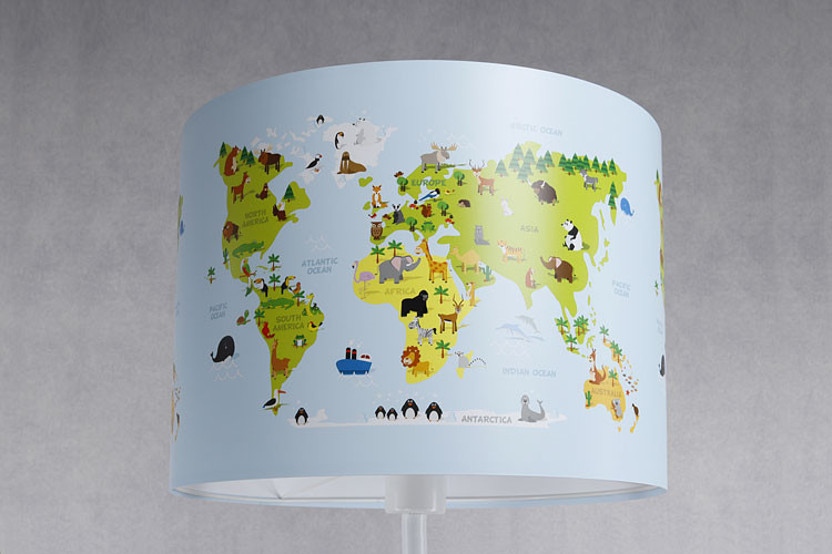 Lampa podłogowa do pokoju dziecięcego - Zeero
