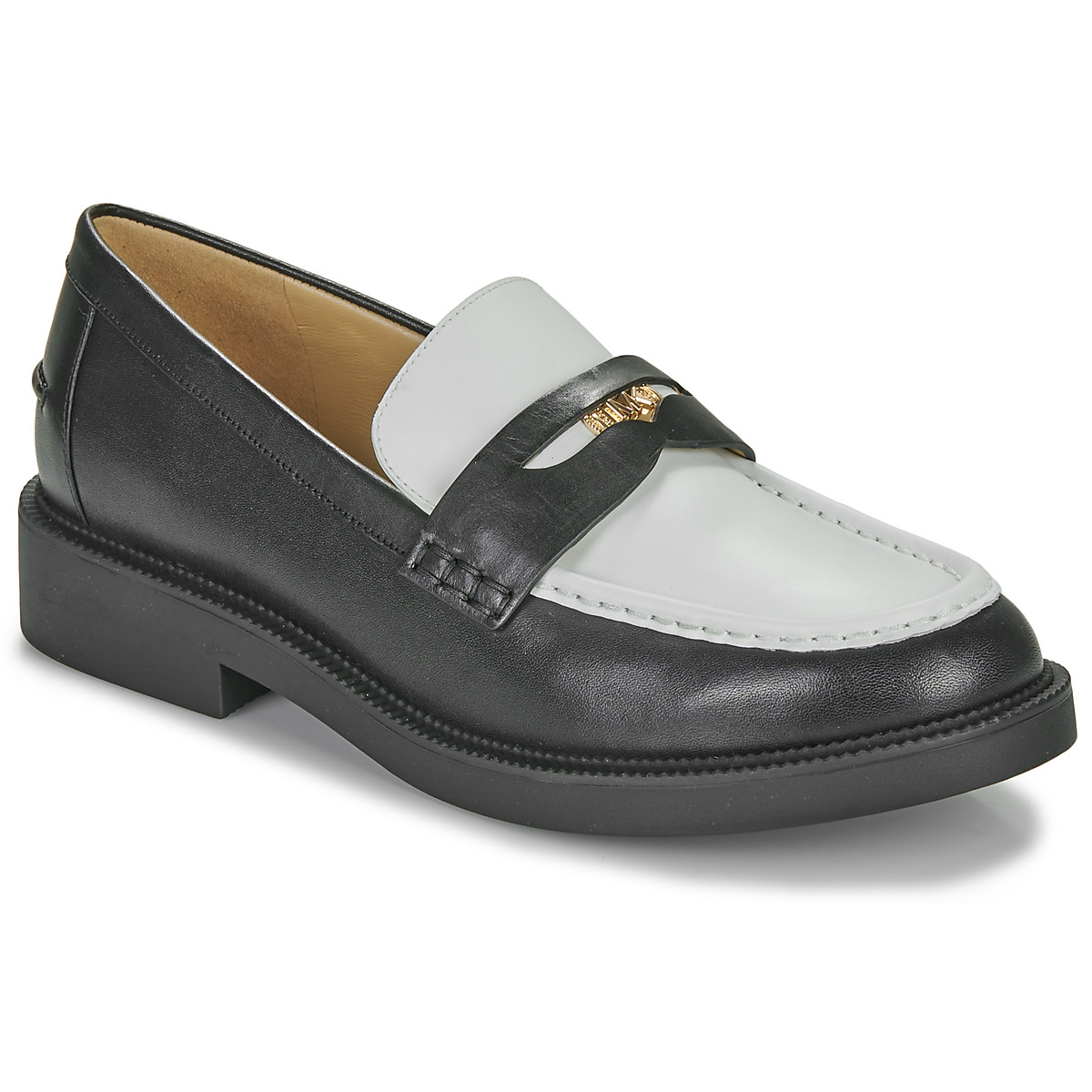 MICHAEL Michael Kors - EDEN LOAFER - Black / White