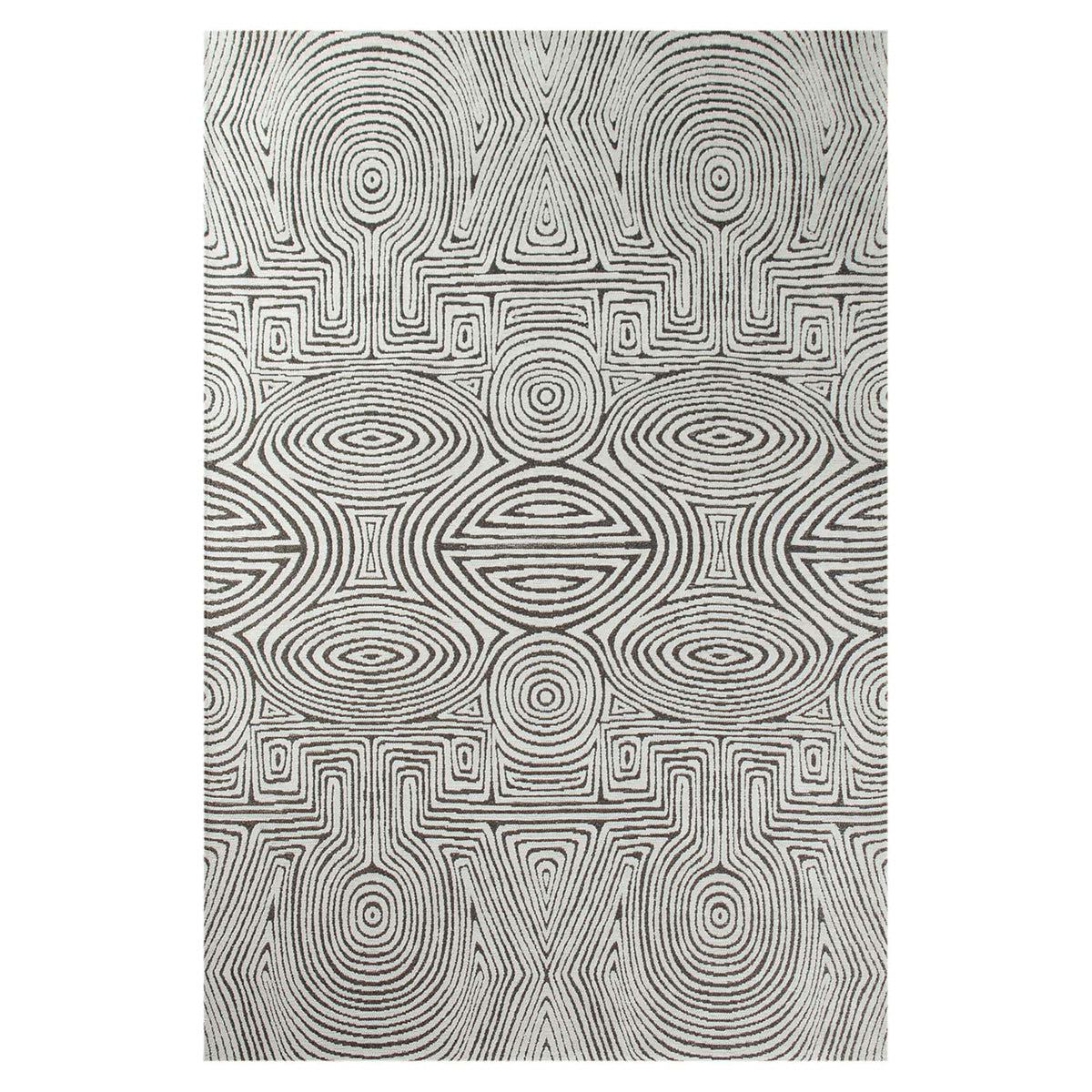 Lola&Moi vloerkleed Ebony Ivory - ivoor - 140x200cm