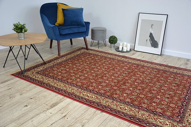 Dywan WINDSOR 22938 ŻAKARD tradycyjny czerwony 60x100 cm