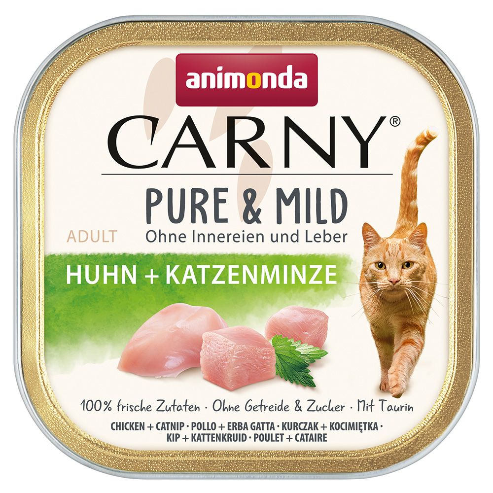 animonda Carny Adult Pure & Mild Saver Pack 64 x 100g