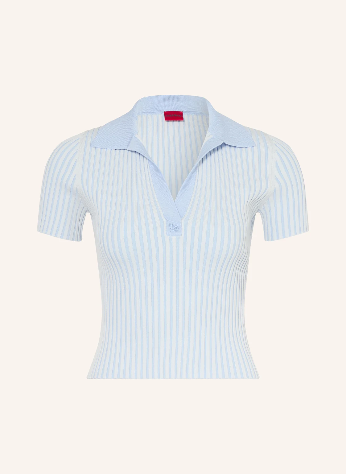 HUGO Strick-Poloshirt SUNSYRA