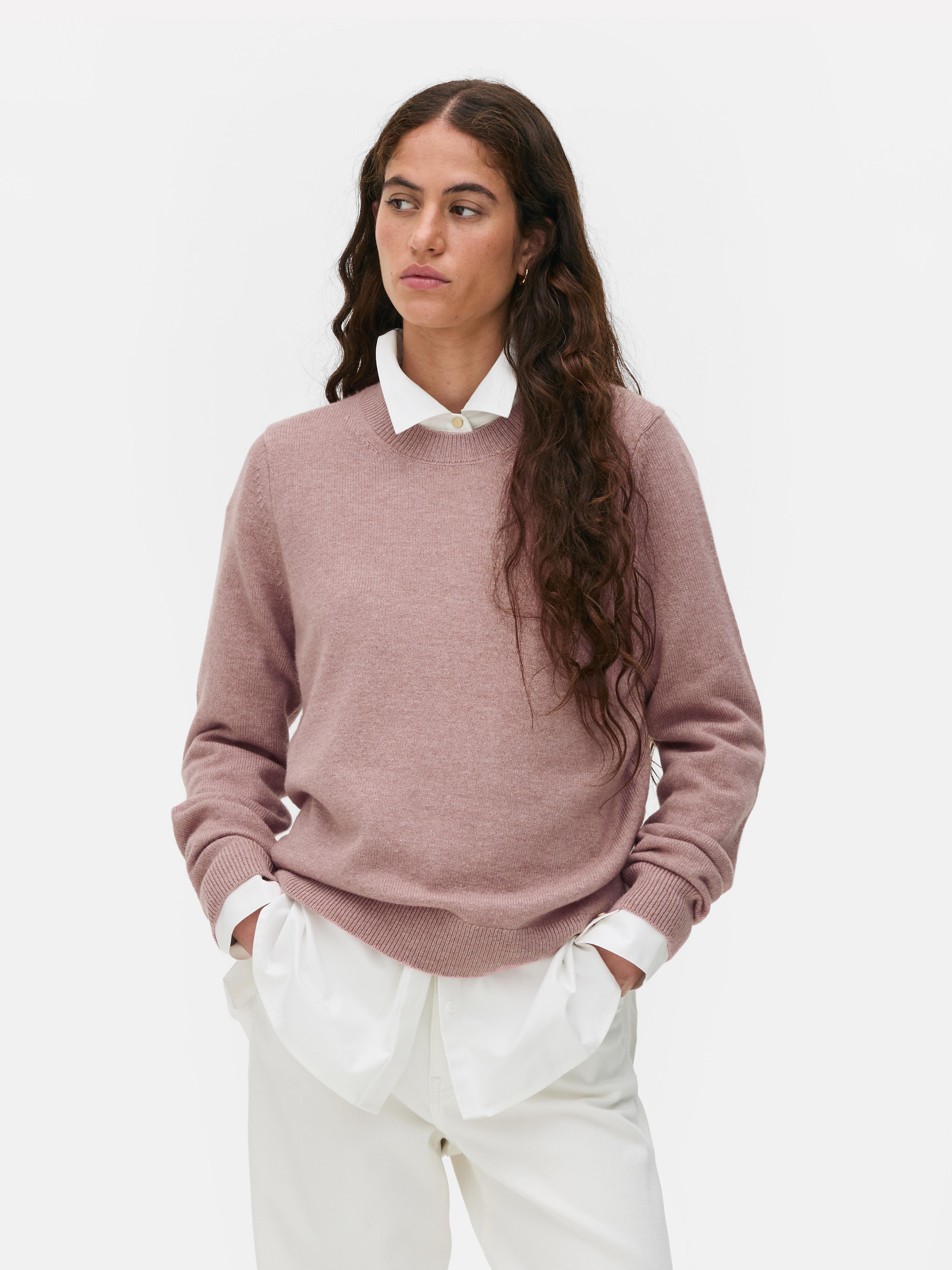 The Edit Luxe Crew Neck Sweater