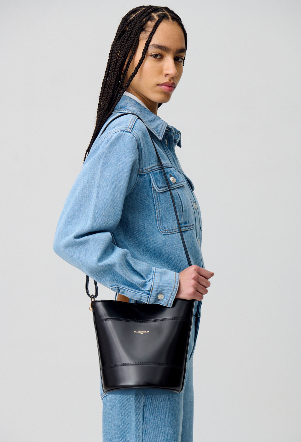 Sac seau Solveig cuir