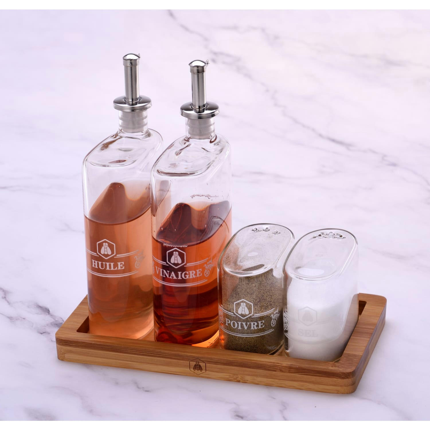 BAMBOU - Set à vinaigrette