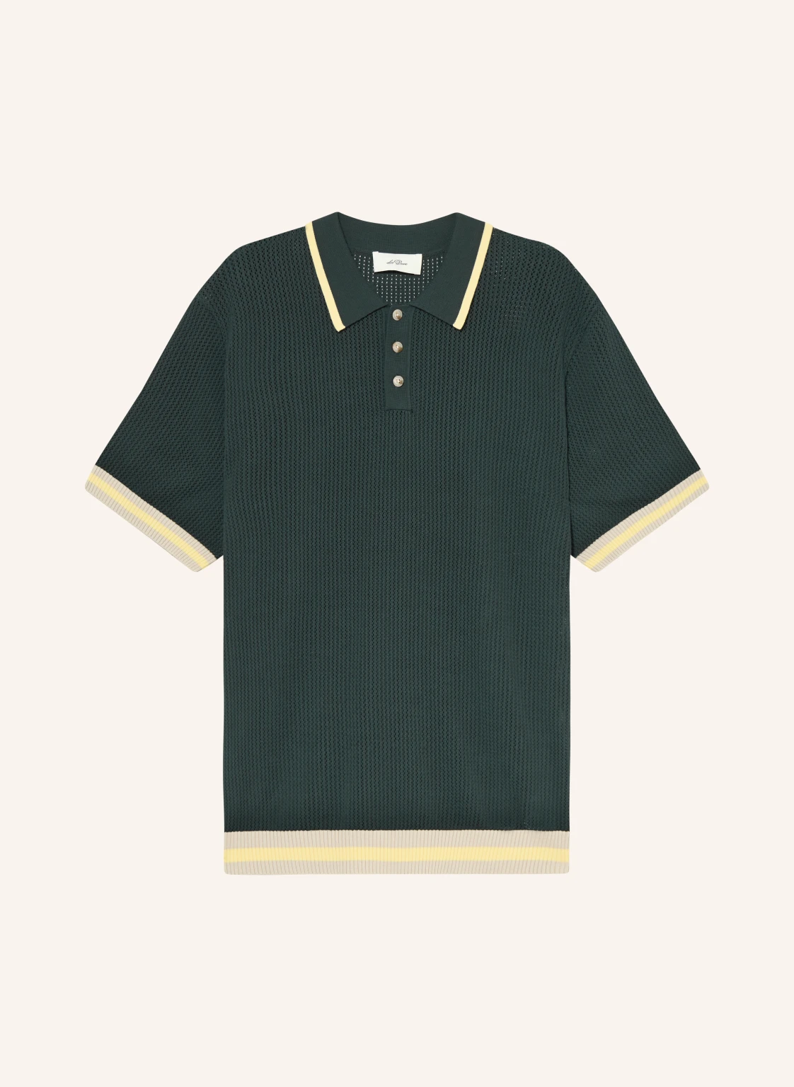 LES DEUX Strick-Poloshirt