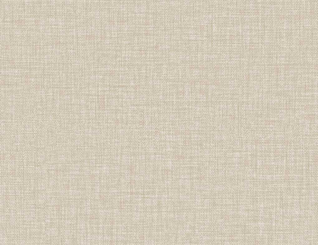 Vliestapete Leinenoptik Beige