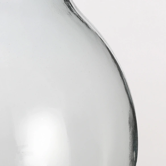 Vase »Olly«, transparent, recyceltes Glass