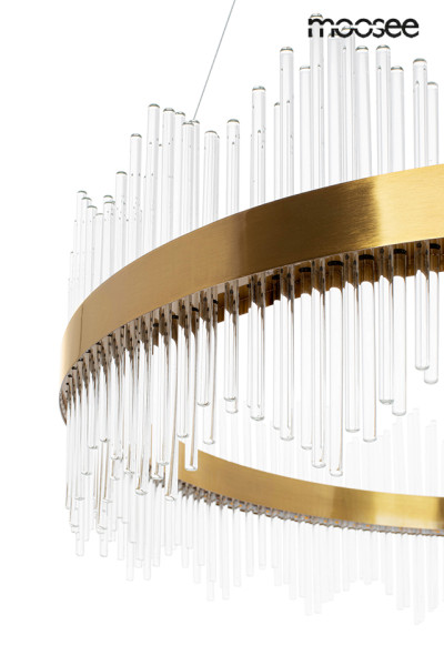 MOOSEE lampa wisząca FLORENS 80 złota