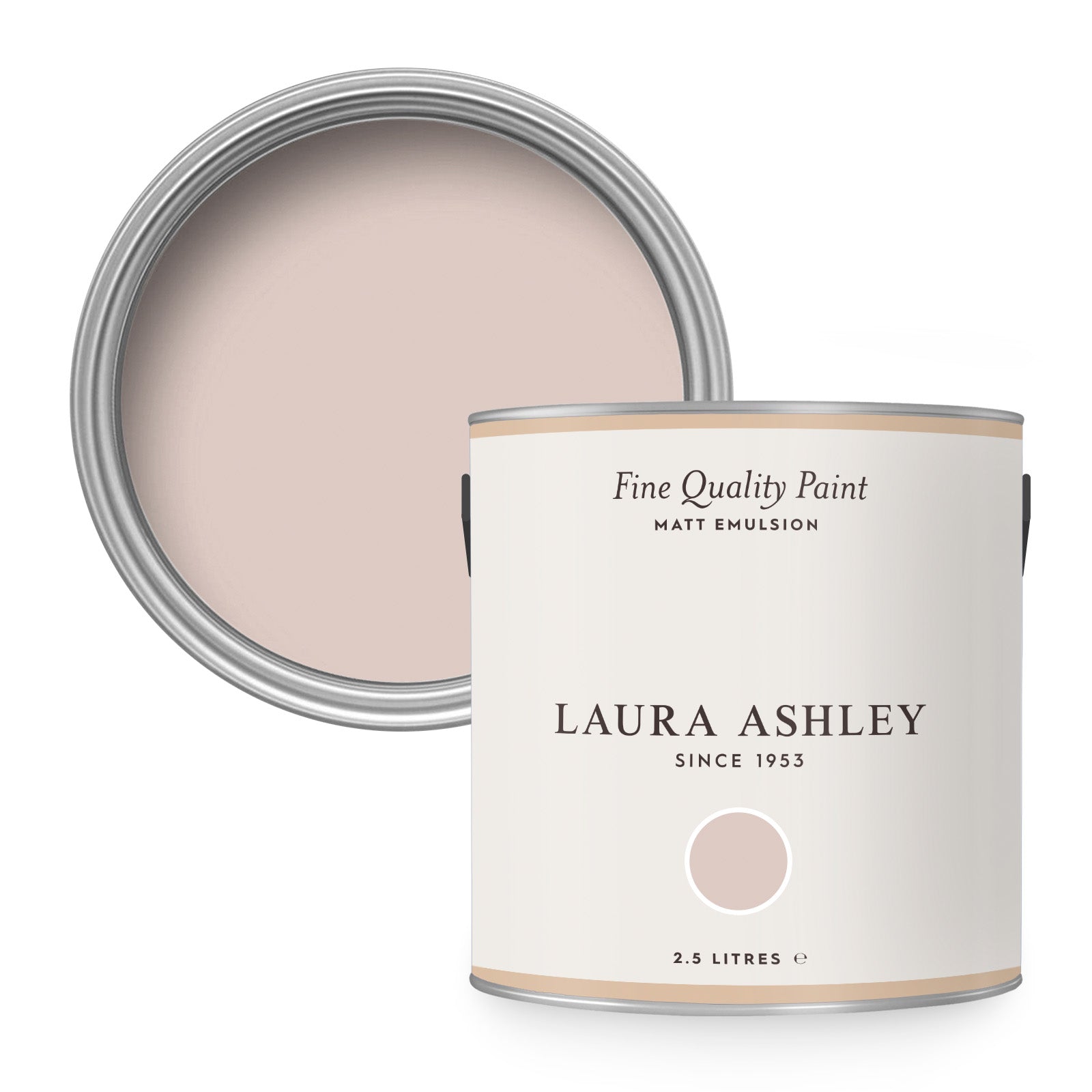 Laura Ashley Muurverf Mat Plaster Pink 2,5 liter