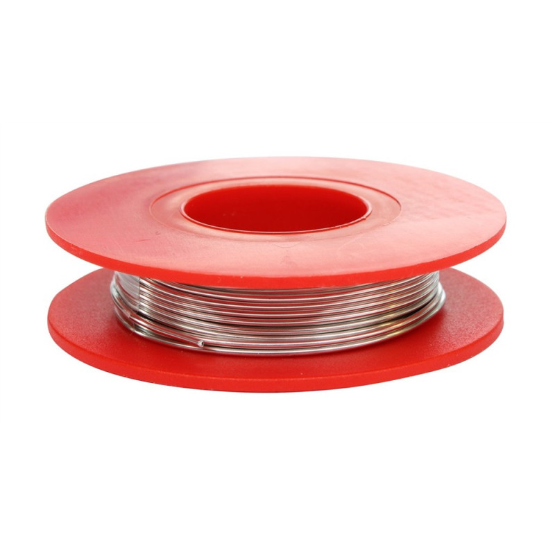 Soudure d'étain 99% pour brasage tendre Ø 1 mm 50 g WELCO