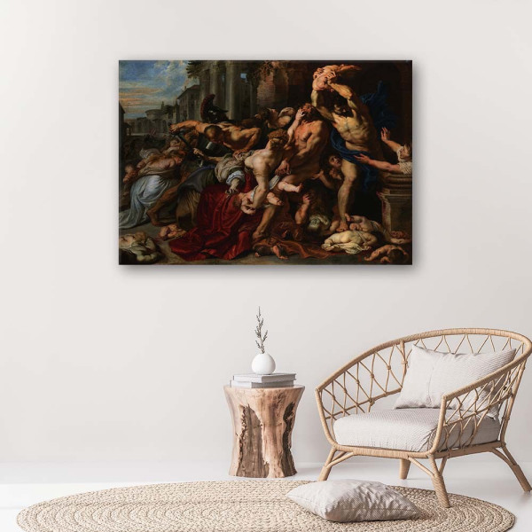 Feeby Obraz na płótnie Rzeź niewiniątek P. P. Rubens 60x40