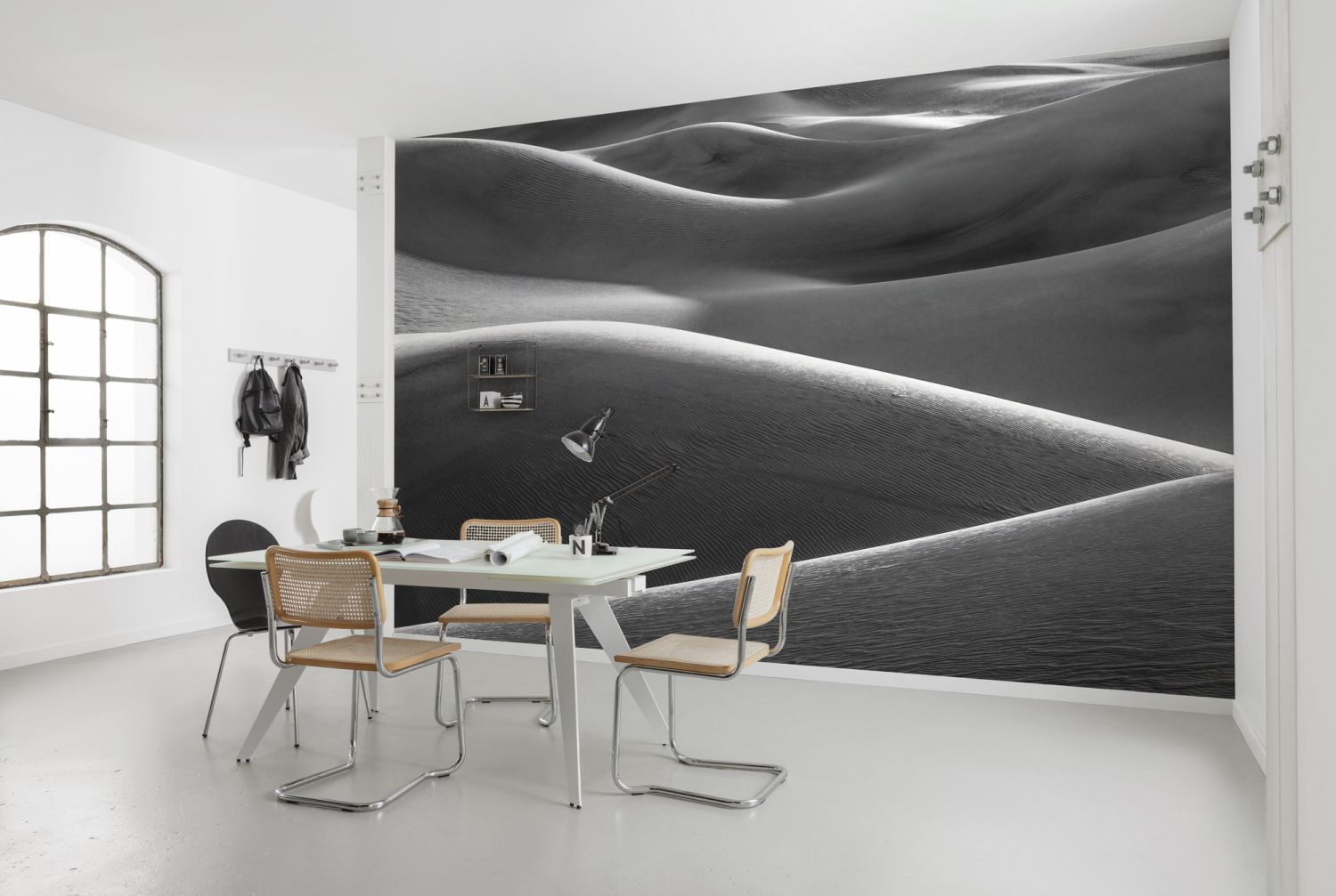 Sanders & Sanders fotobehang landschap grijs - 450 x 280 cm - 612681