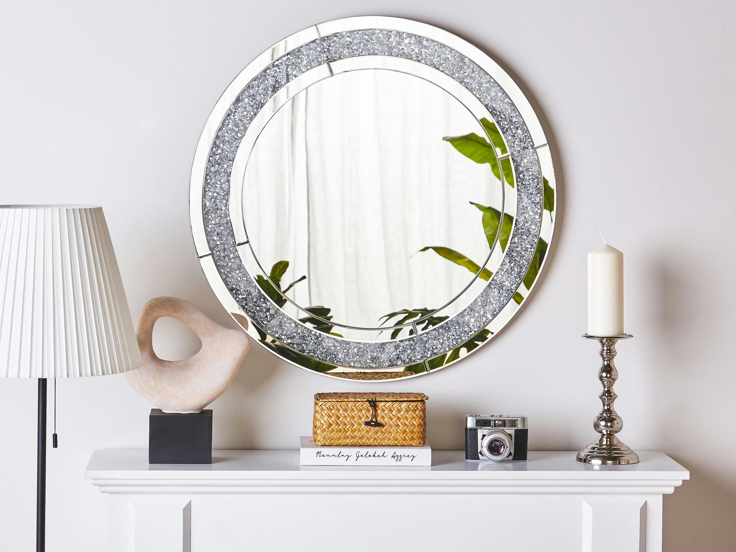 ERBRAY - Miroir en verre argenté 70x70