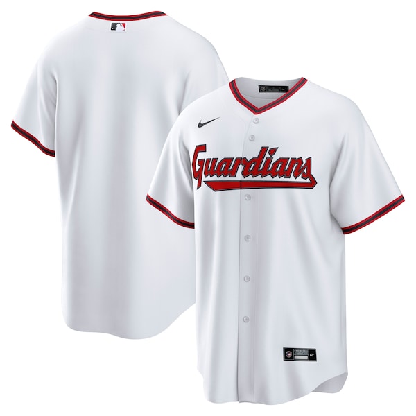 Cleveland Guardians Nike Home Home Blank Replica Jersey - White