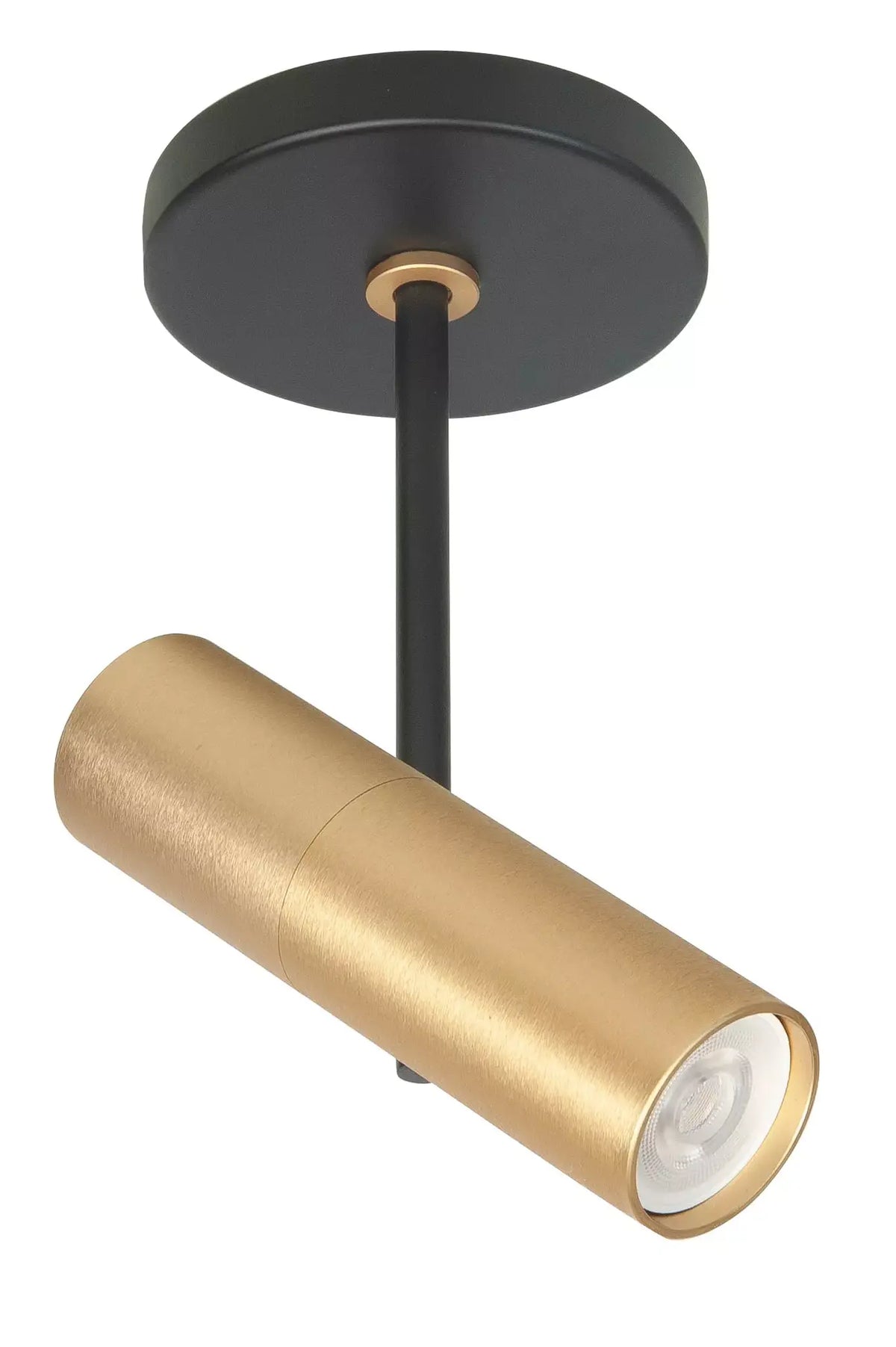 Highlight spot Trend - 1 lichts - 10 x 24  cm - zwart goud