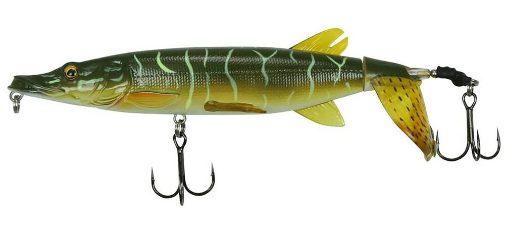 Savage Gear Pike Smash Tail Bait, 6-3/4-in