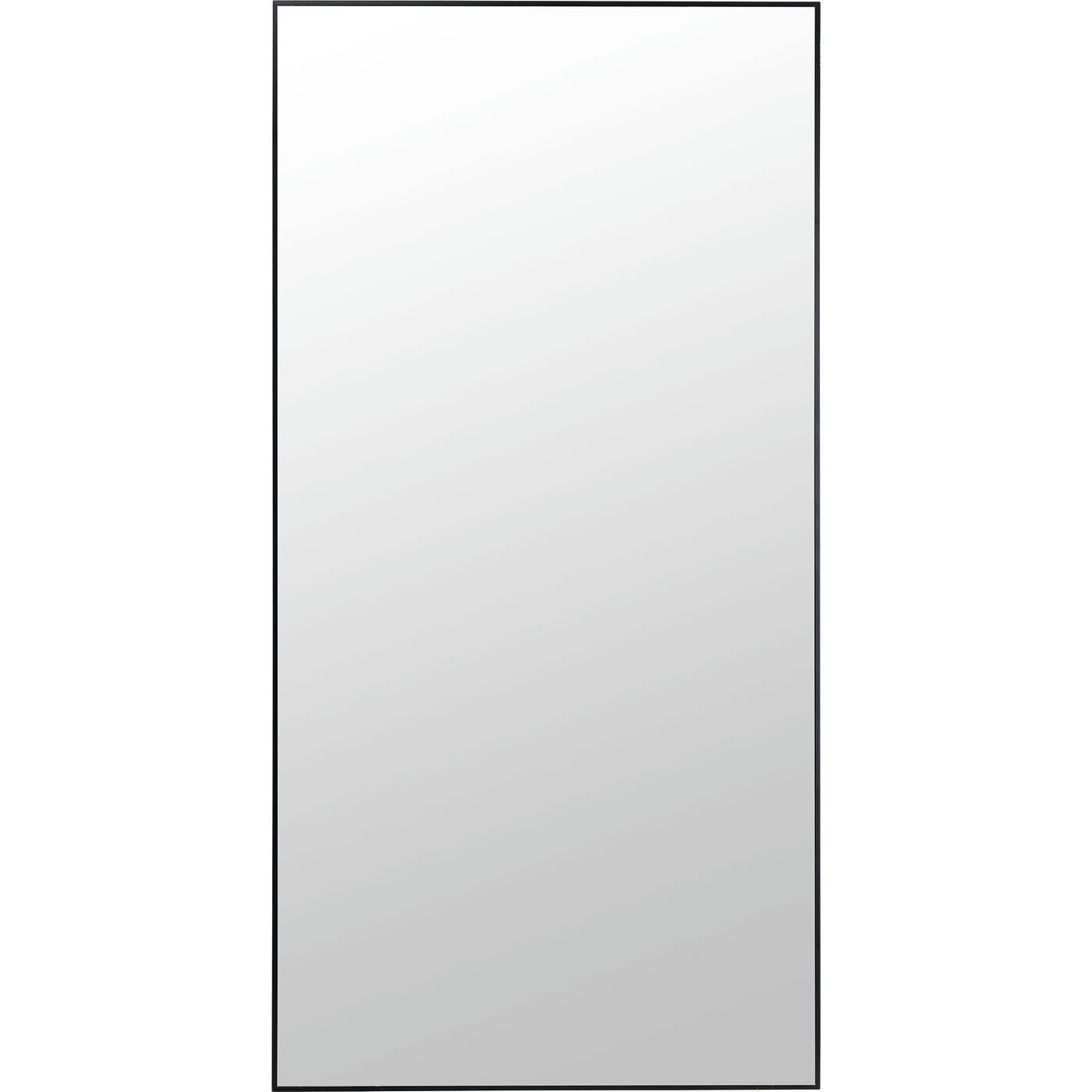 BELLA - Miroir en métal noir 160x80