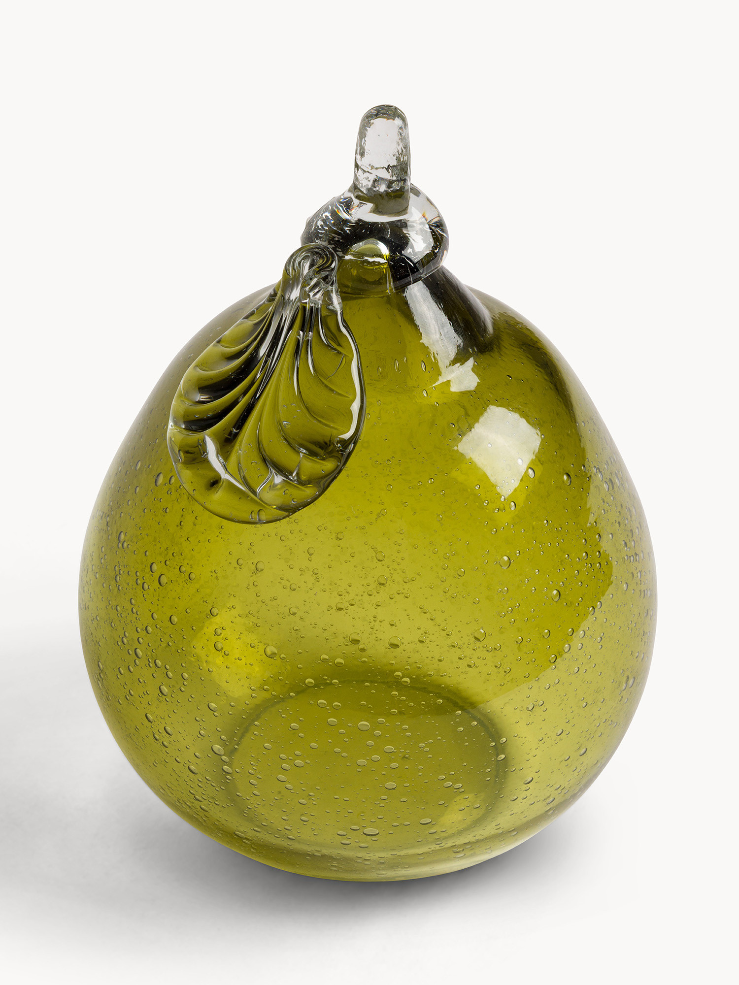 Pera in vetro colorato