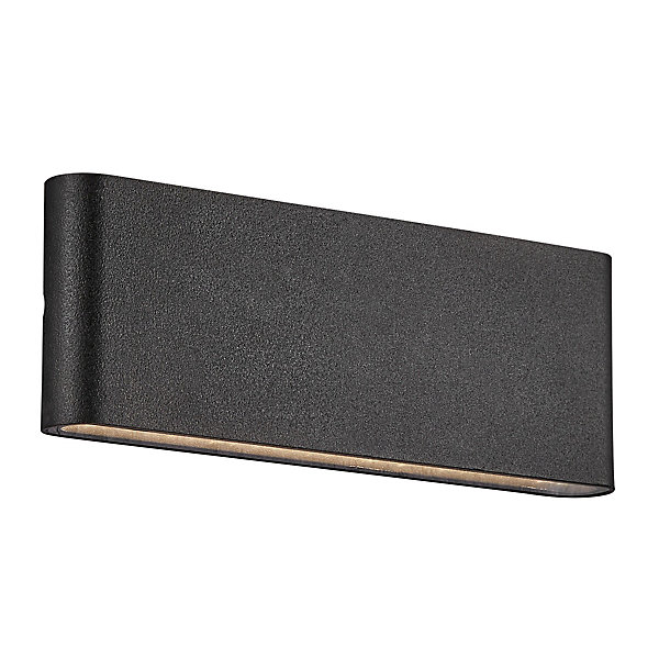 Applique murale KINVER 26 Aluminium Noir, H.9 - IP54 - LED Module /Nordlux Extérieur