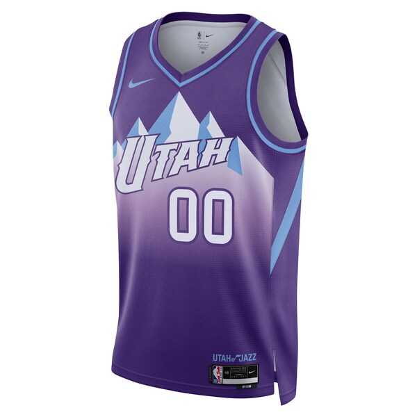 Utah Jazz Nike Unisex 2024/25 Custom Swingman Jersey - City Edition - Purple