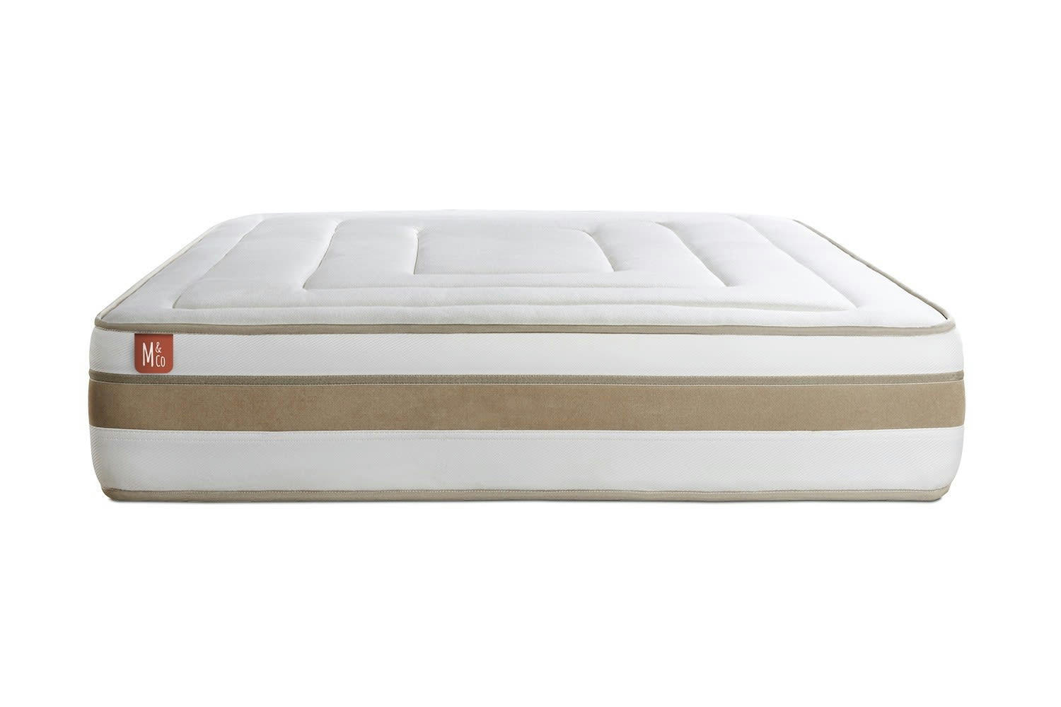 LE RAFFINÉ - Matelas 160x200 Ressorts et mémoire de forme - Equilibré