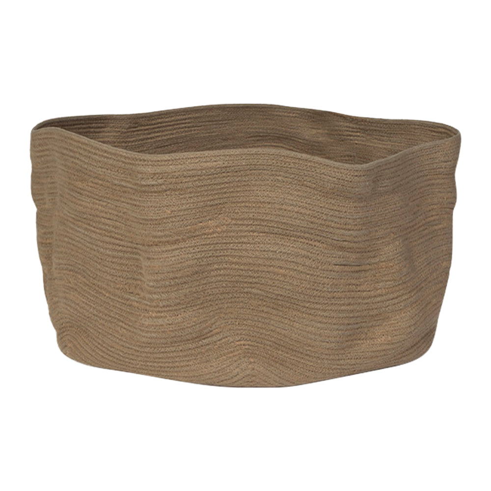 Lorena Canals Stonewashed Opbergmand 25 x 45 cm - Bruin