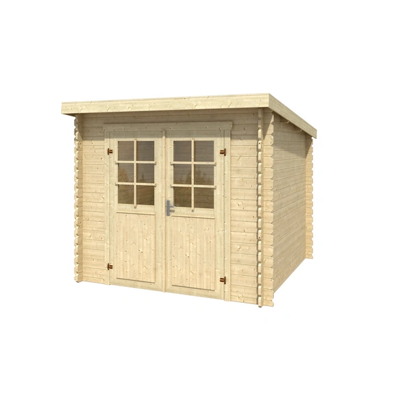 Gartenhaus »Indi«, BxHxT: 250 x 210,9 x 268,7 cm (Außenmaße inkl. Dachüberstand), Holz