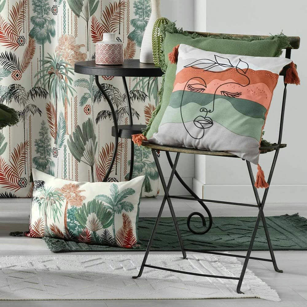 TERRA NOVA - Coussin pompons 30x50cm