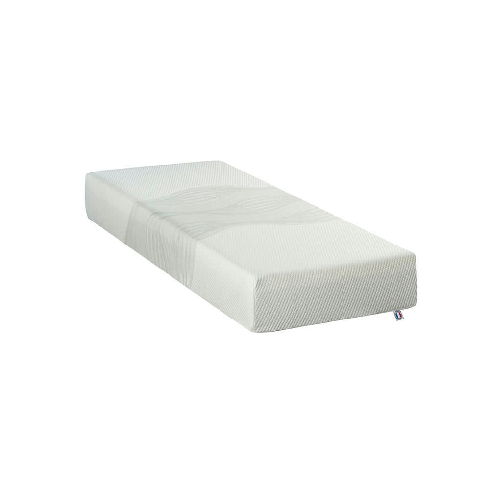 SENSITIVE - Ensemble  90x200  Matelas + Sommier Bois