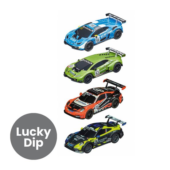 Assorted Carrera Pull & Speed GT Racer