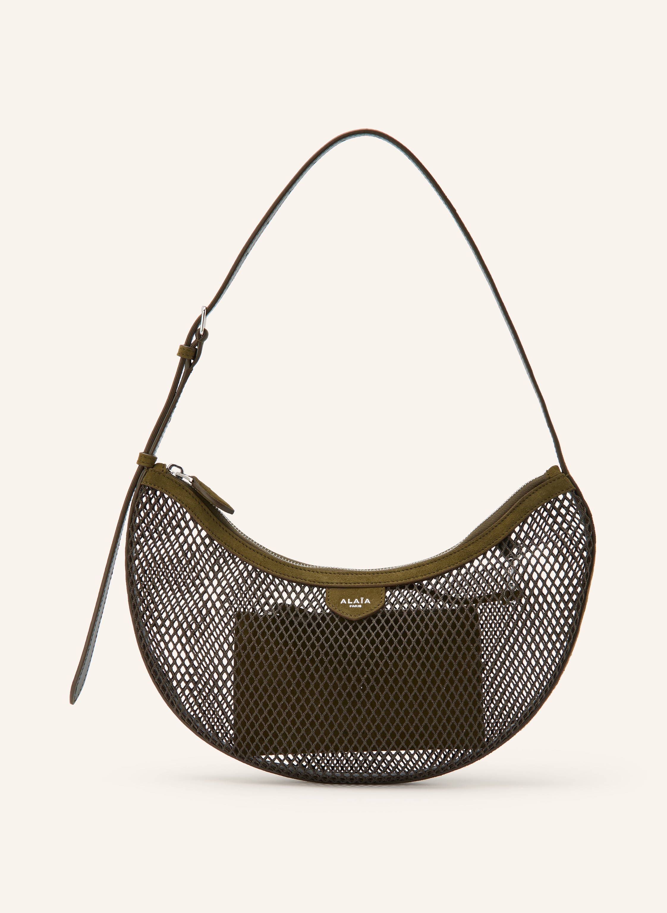 ALAÏA Schultertasche DEMI LUNE