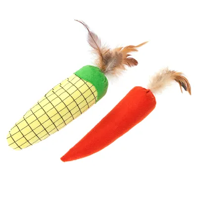 TIAKI Cat Toy Set Veggies with Catnip