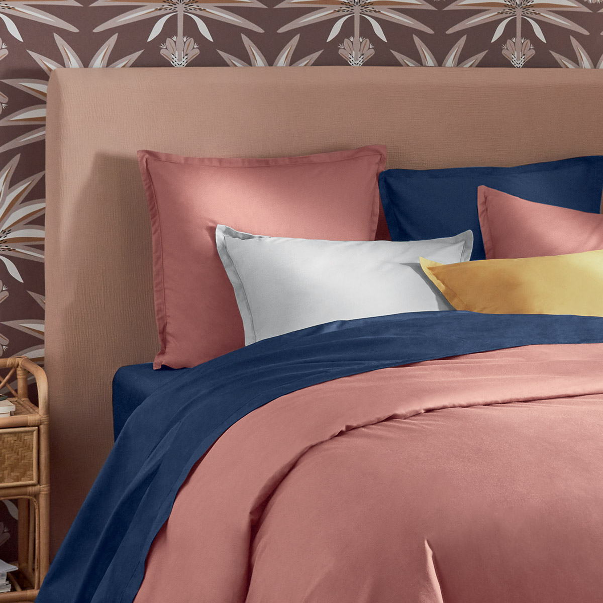 Pillowcase, cotton White, 63x63 cm