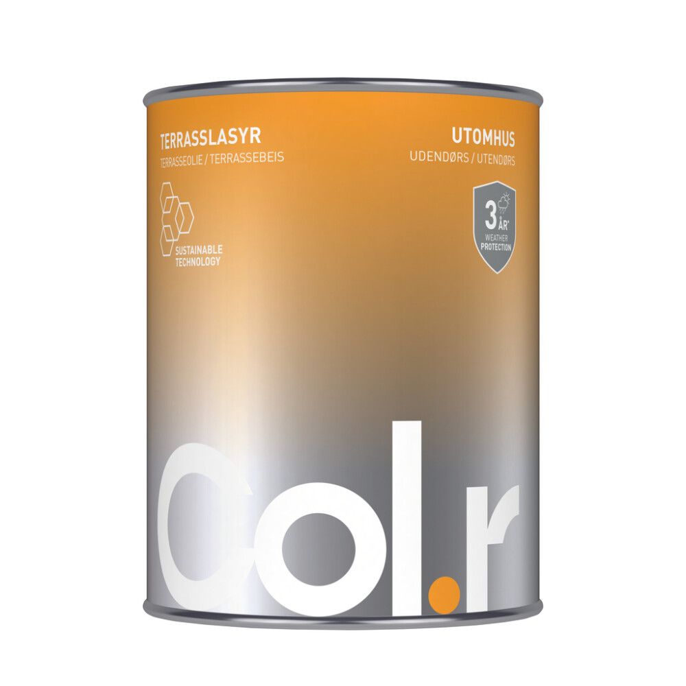 TERRASSEBEIS COL.R GRÅ 1L