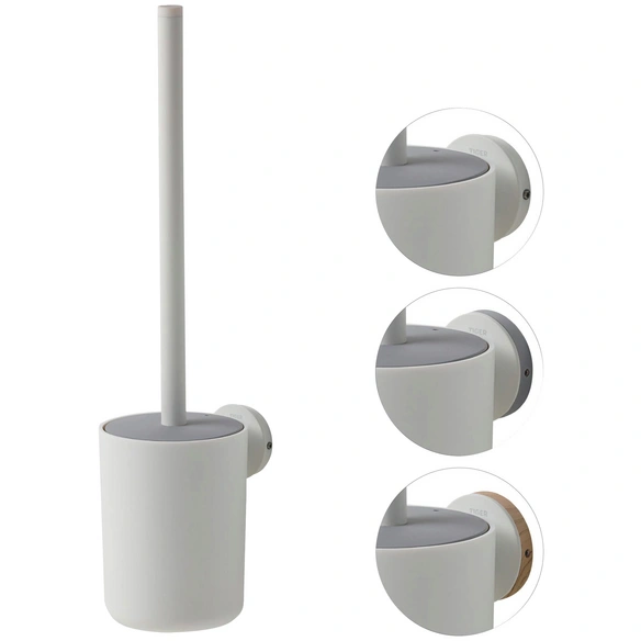 WC-Bürste »Urban«, Edelstahl/Zamak/Kunststoff, weiß