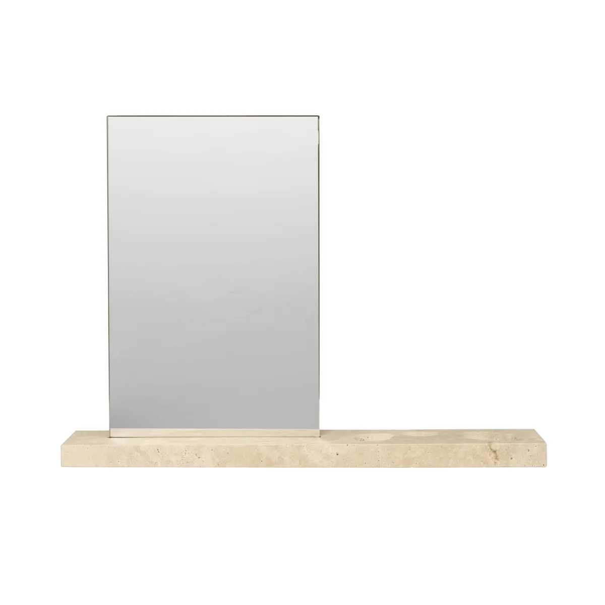 Ferm Living - Caseta Tischspiegel, beige